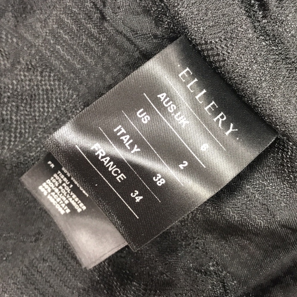ELLERY SUGAR FOR MY HONEY SILVER SEQUIN BLAZER - Picture 12 of 13